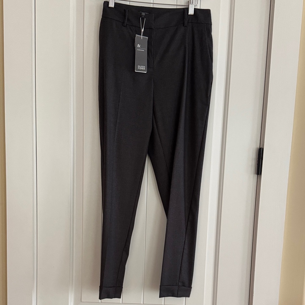 Eileen Fisher Charcoal Dress Pants